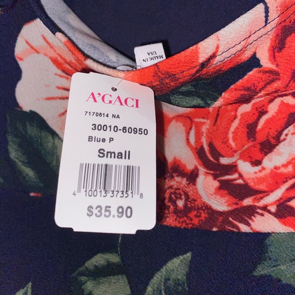 A'gaci NWT Floral Dress | S - Picture 3 of 3